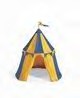 Blue and Gold Tent